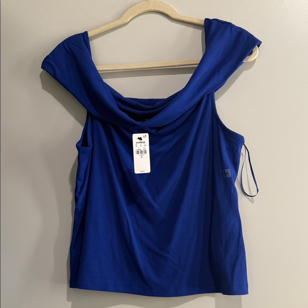 Express Royal Blue Women's Blouse